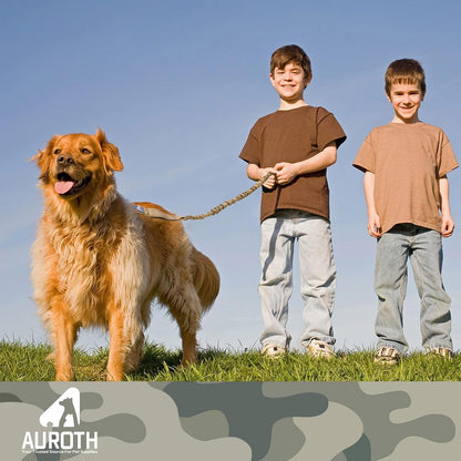 Heavy Duty Bungee Dog Leash for Medium Large Breed Dogs, No Pull Leashes for Shock Absorption with Car Seat Belt, 2 Padded Handles 4.5FT 6FT Training Dog Leash